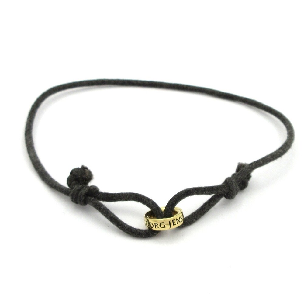 Georg Jensen 18K Yellow Gold Dark Gray #366010G60B